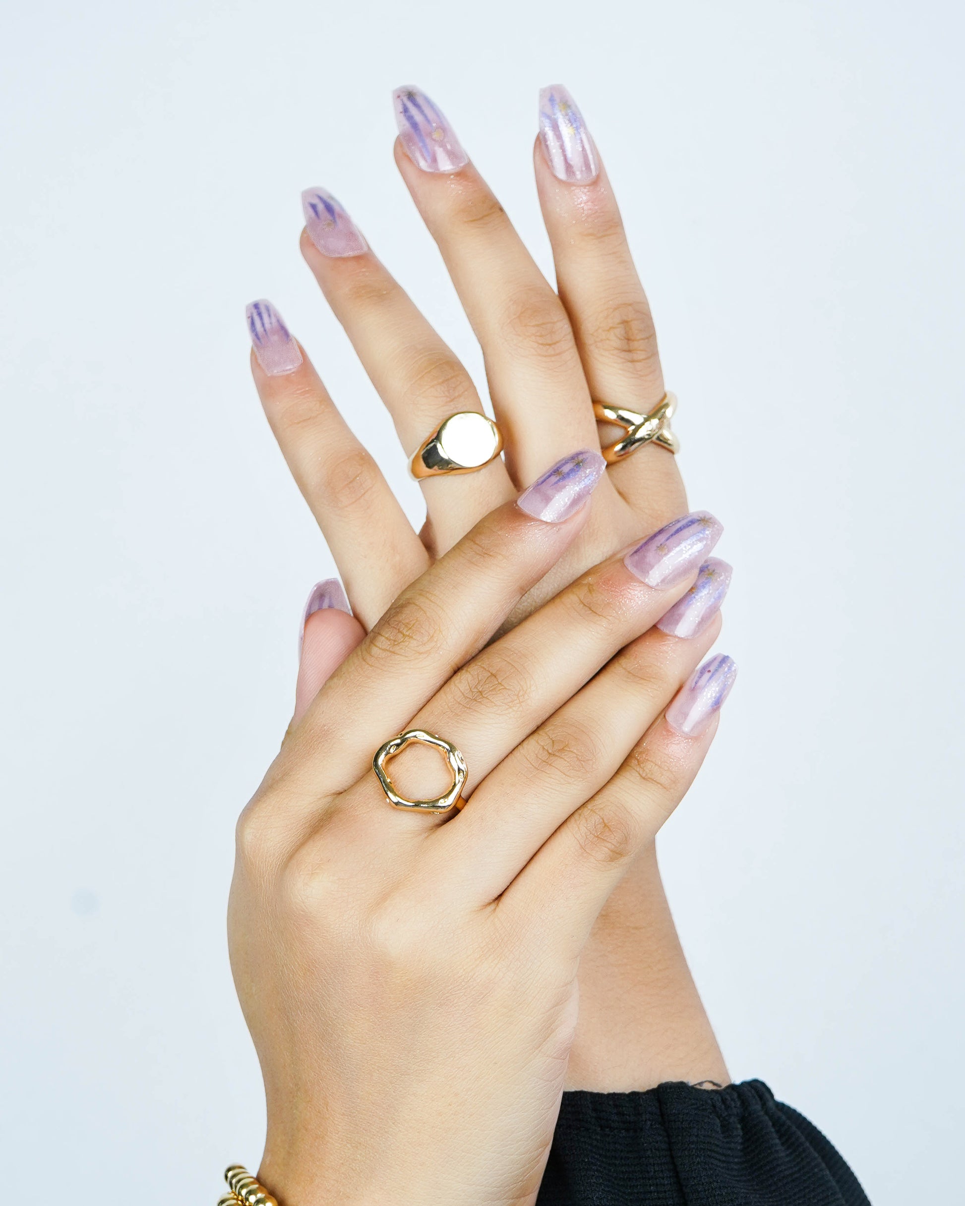 Mermaid Mist Press On Nails
