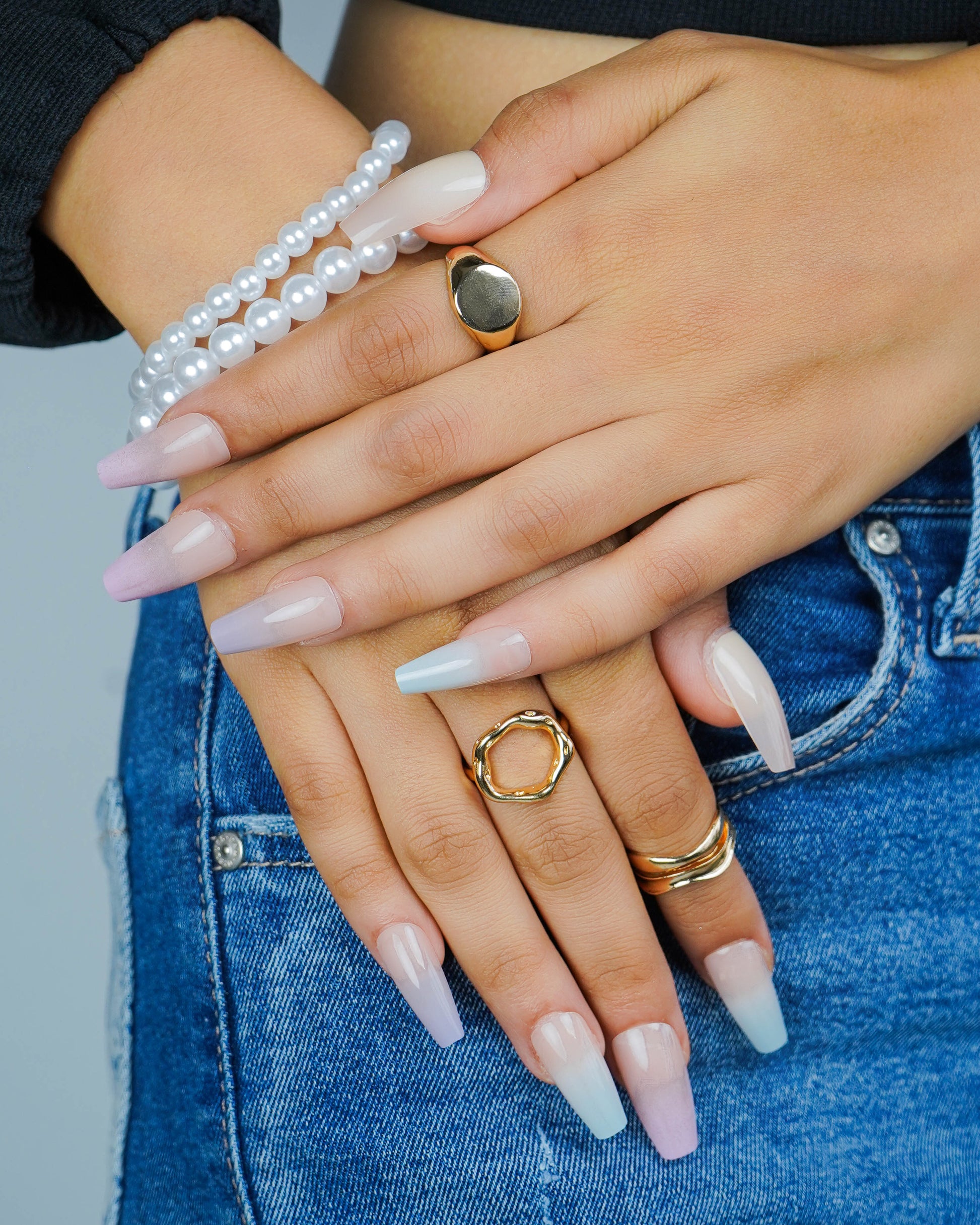 Pastel Whisper Press On Nails