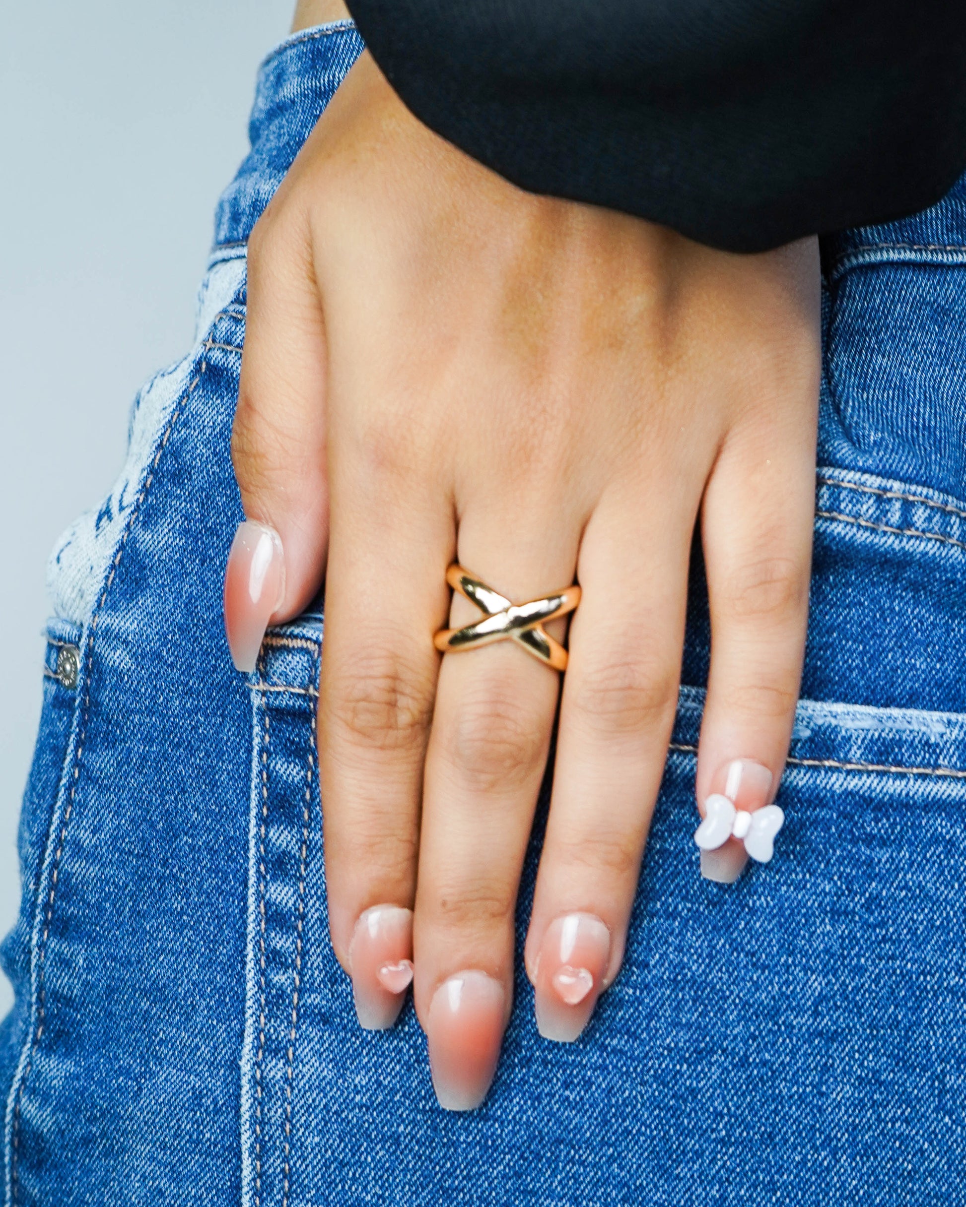 Bows & Hearts Press On Nails